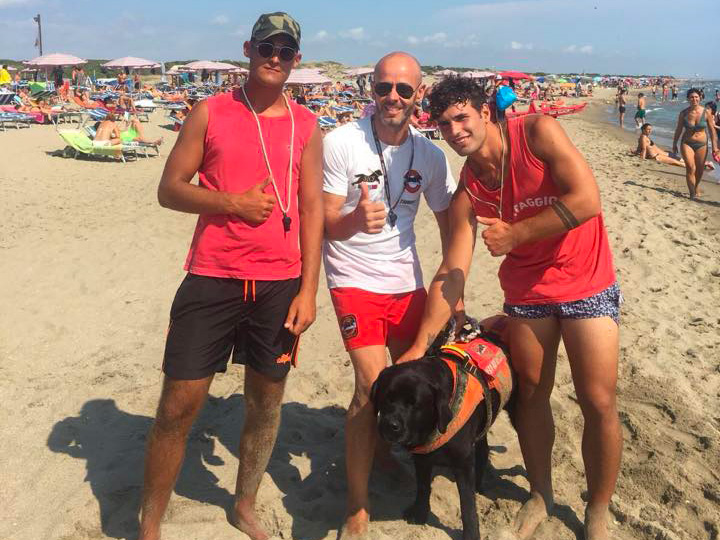 ostia salvataggio lido bud beach SICS
